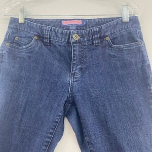 Vineyard Vines Dark Wash Denim Jeans Bootcut Stretch Women's Size 4‎